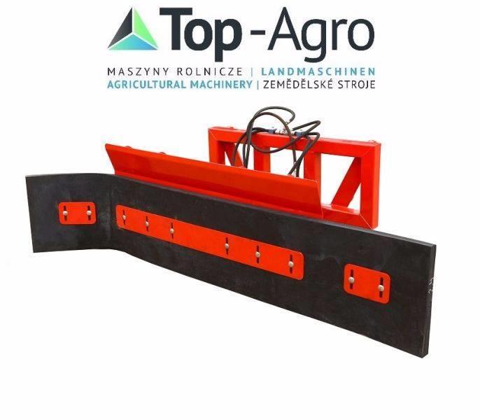 Top-Agro Hydraulic manure screaper 1,5m, Direct ! Front loader accessories