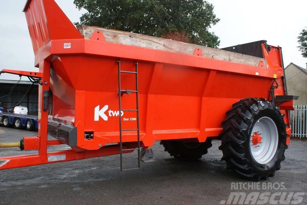 Ktwo Duo 1200 Manure spreaders