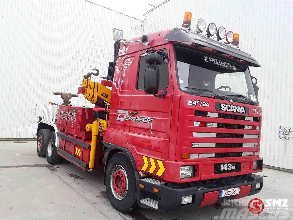Scania 143 M Crane trucks
