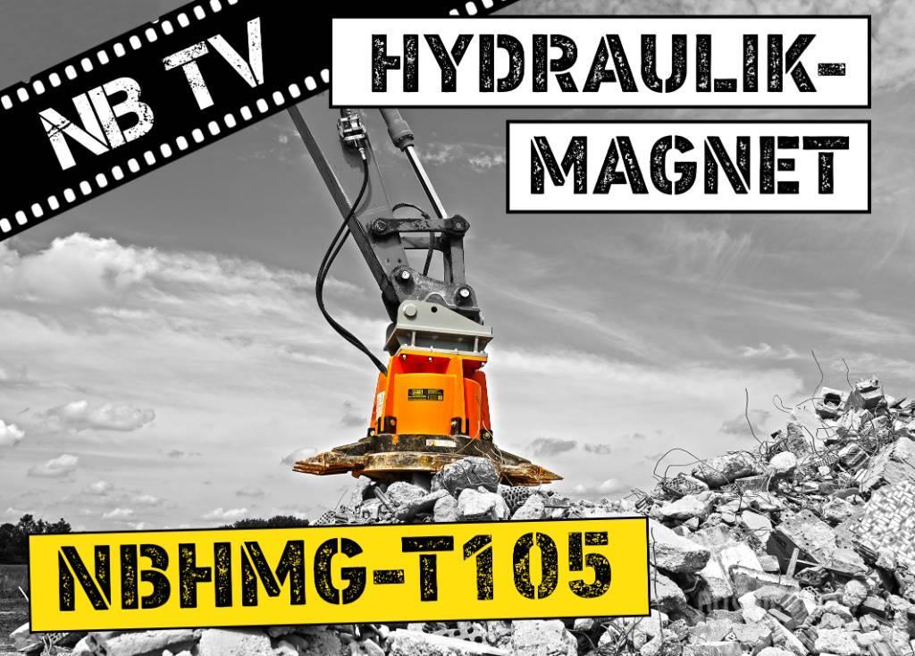  Hydraulikmagnet NBHMG T105 | Baggermagnet | 19-23t Crawler excavators