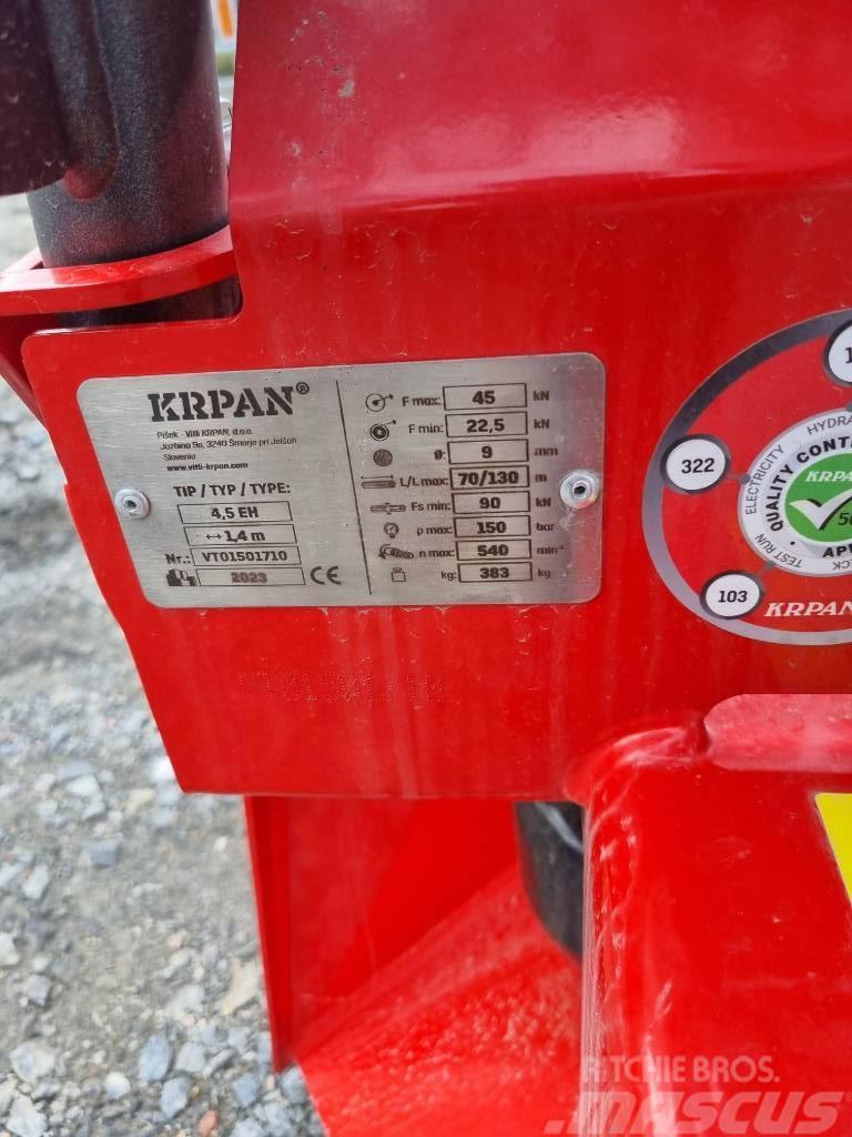 Krpan 4,5EH Winches