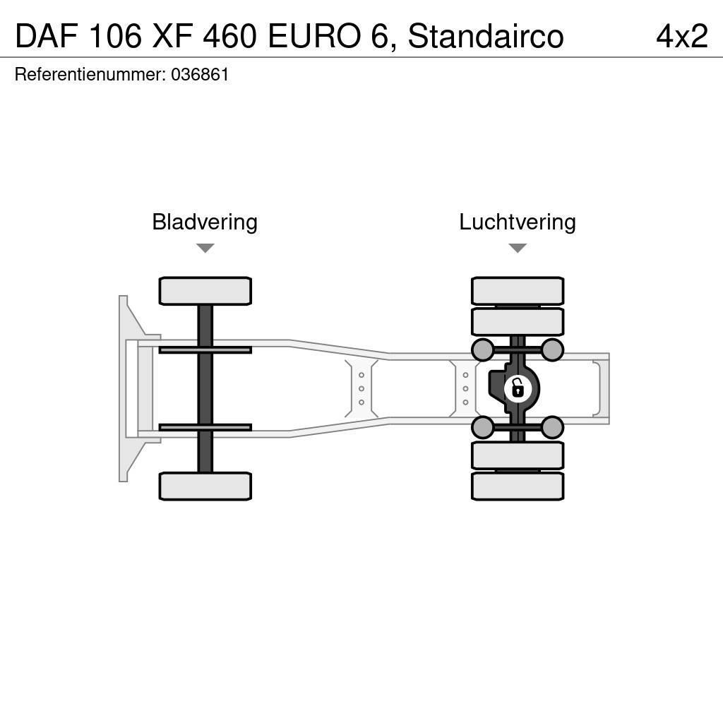 DAF 106 XF 460 EURO 6, Standairco Tractor Units