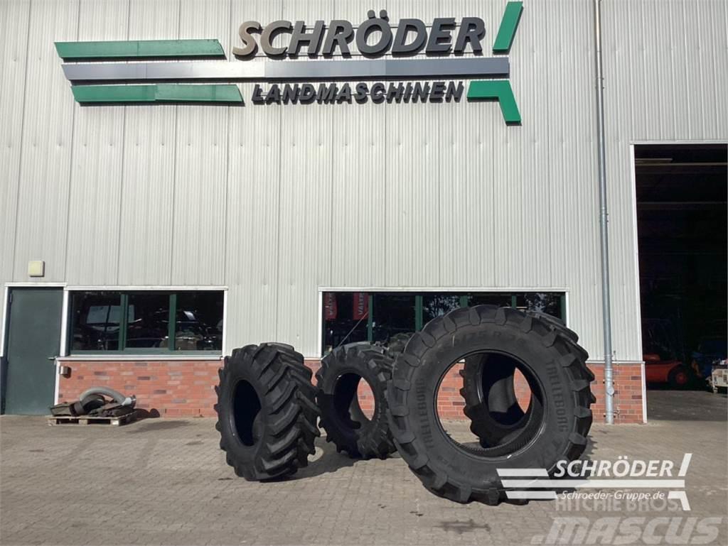 Trelleborg 600/65 R28 + 650/75 Tyres, wheels and rims