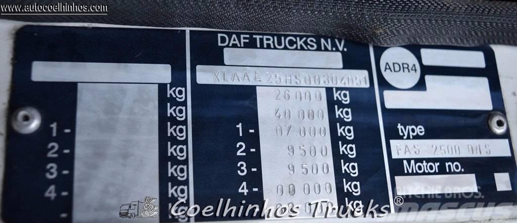 DAF 2500 Ti Curtainsider trucks
