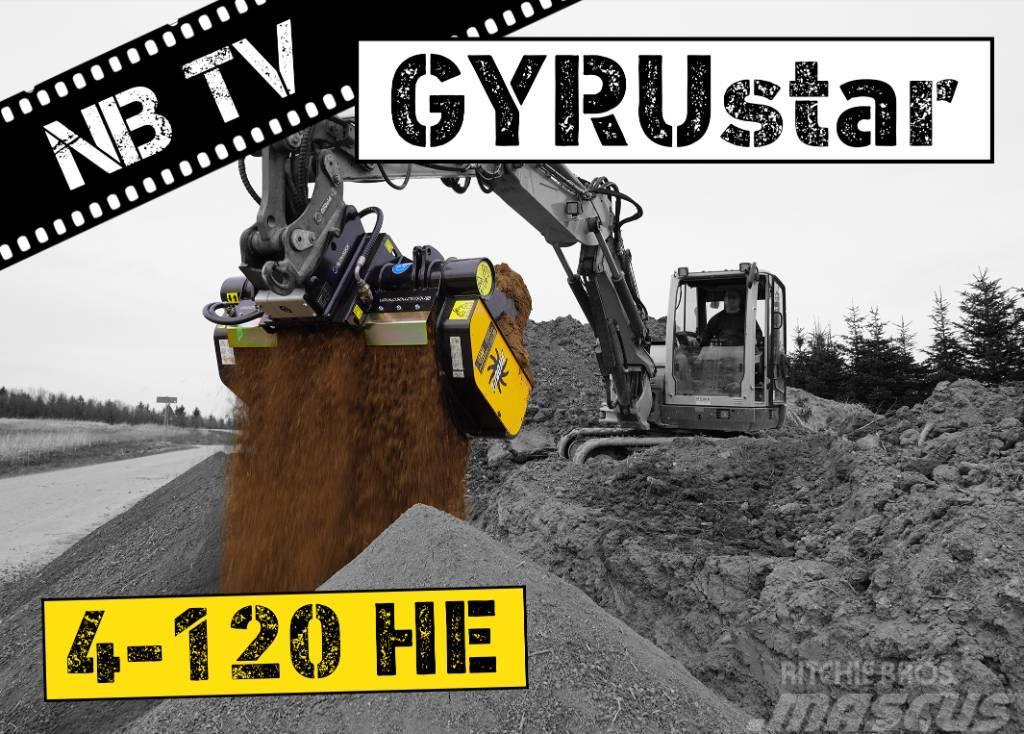 Gyru-Star 4-120HE | Siebschaufel Radlader & Bagger Screening buckets