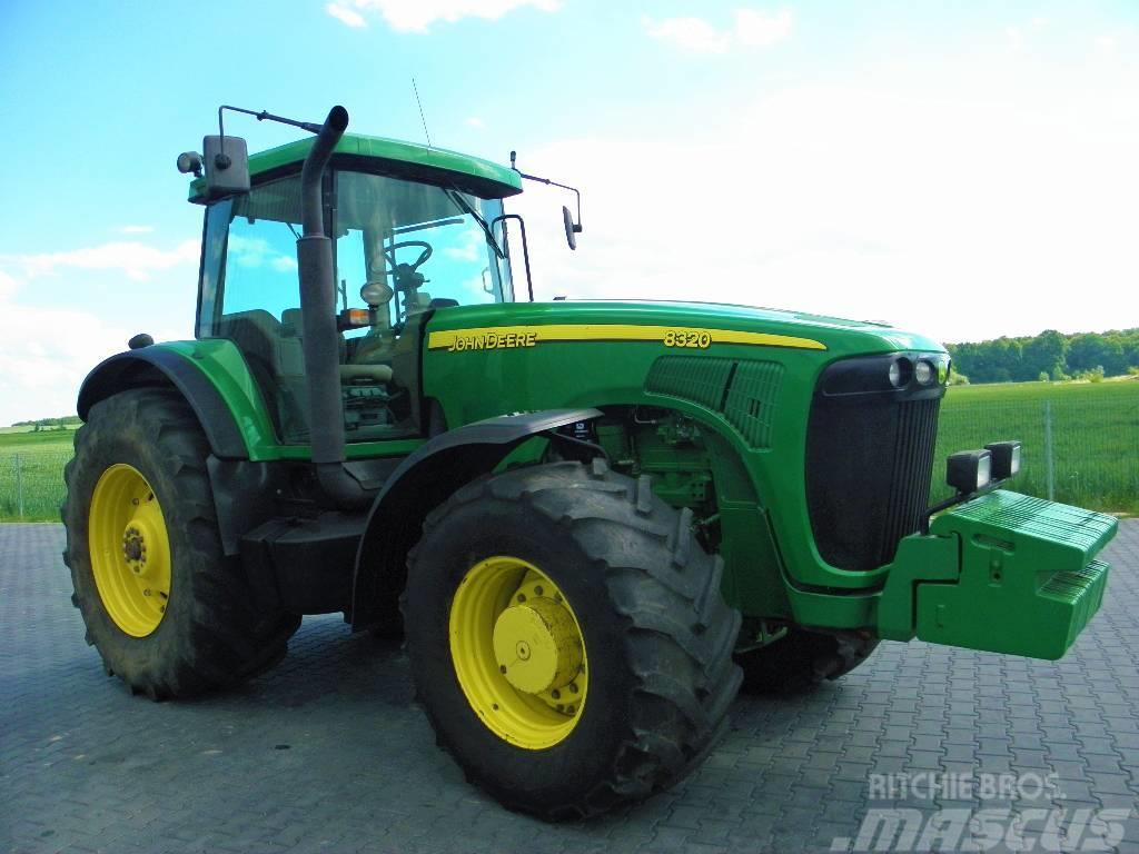 John Deere 8320 Nie Malowany, TLS, Stan Bardzo Dobry Tractors