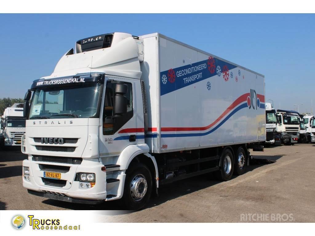 Iveco Stralis 6X2 EURO 5 + CARRIER + LIFT Temperature controlled trucks