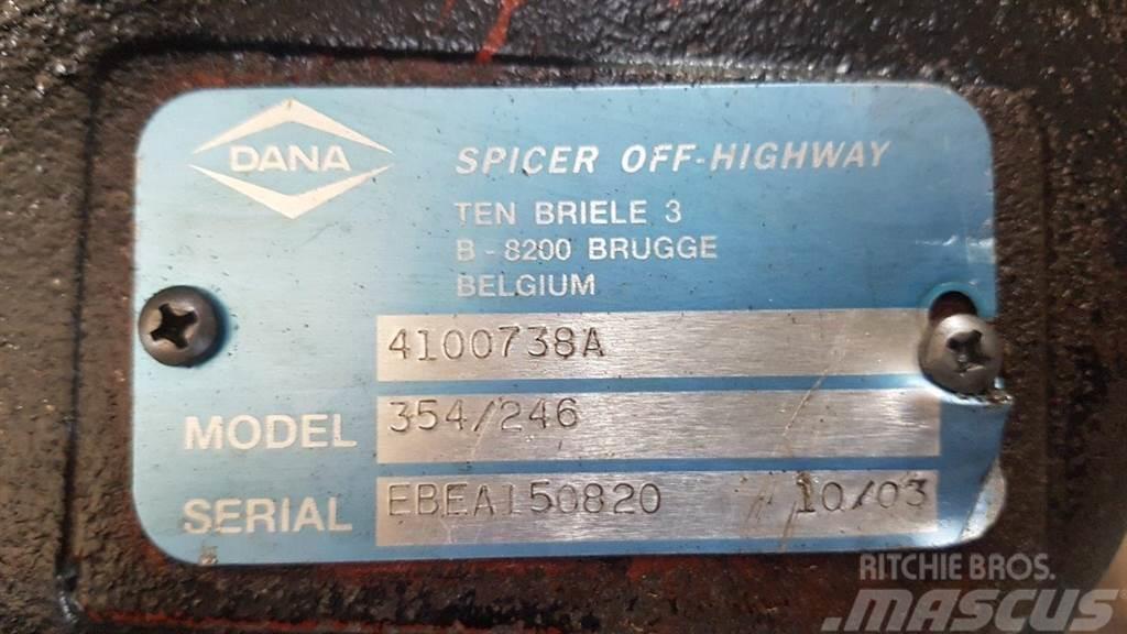  Dana Spicer 354 / 246 - Ahlmann AZ 150 - Transmiss Transmission