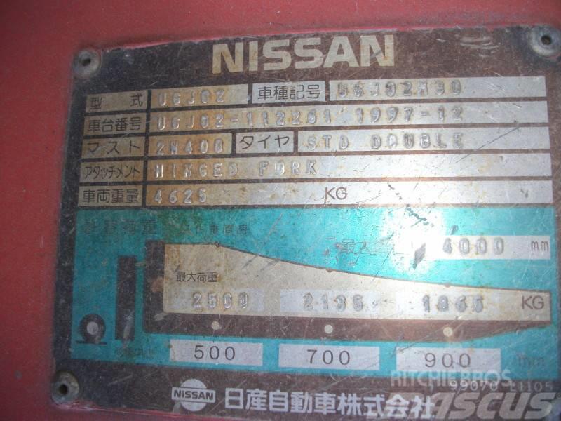 Nissan UGJ02M30 LPG trucks