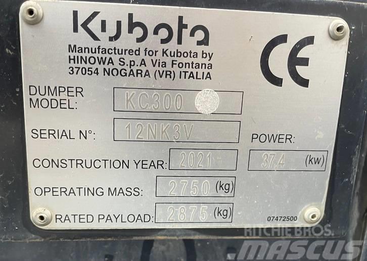 Kubota KC300HR-5 Tracked dumpers