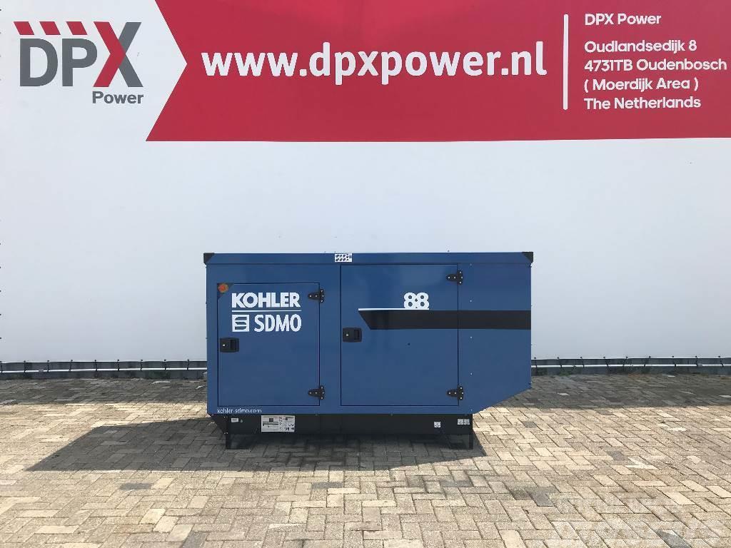 Sdmo J88 - 88 kVA Generator - DPX-17105 Diesel Generators