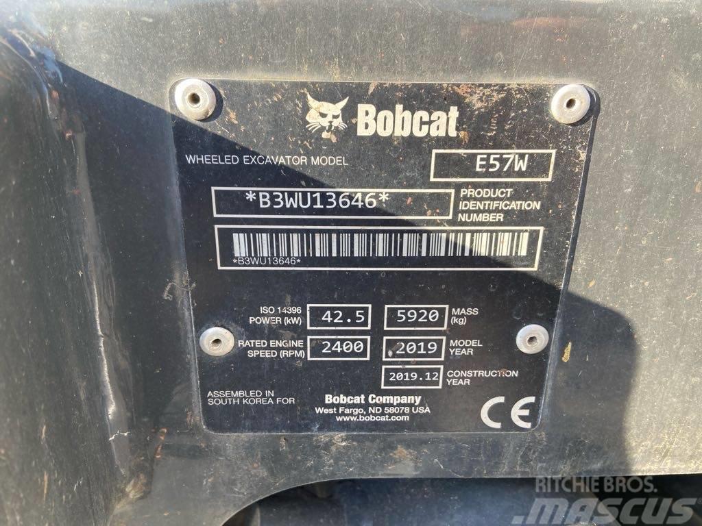 Bobcat E57W Wheeled excavators