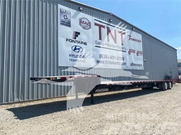 Fontaine (QTY: 25) VELOCITY 48X102 CLOSED TANDEM STEEL DRO Low loader-semi-trailers