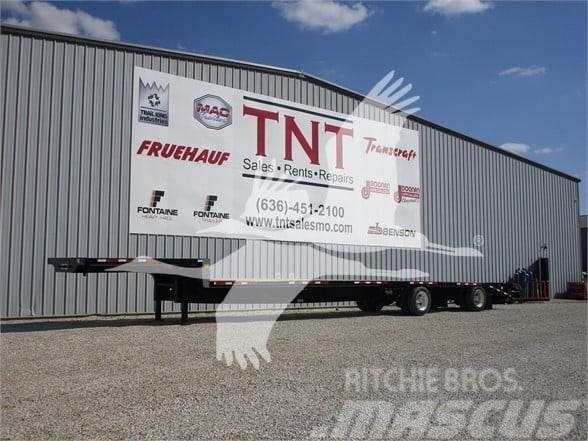Transcraft (NOW WABASH) [QTY:10] 53' STEEL DROP W/ BEAVERTAIL Low loader-semi-trailers