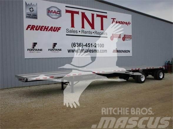 Transcraft (NOW WABASH) [QTY:75] 48' COMBINATION FLATBED Flatbed/Dropside semi-trailers
