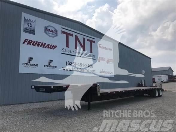 Transcraft [QTY: 2] DTL 48X102 STEEL CLOSED TANDEM DROP Low loader-semi-trailers