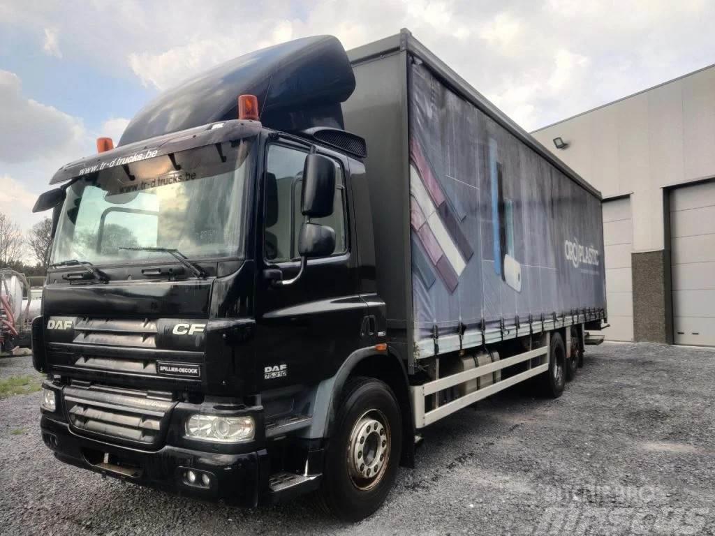 DAF CF 75.310 6X2 TAIL LIFT D'HOLLANDIA 2500 KG - EURO Curtainsider trucks