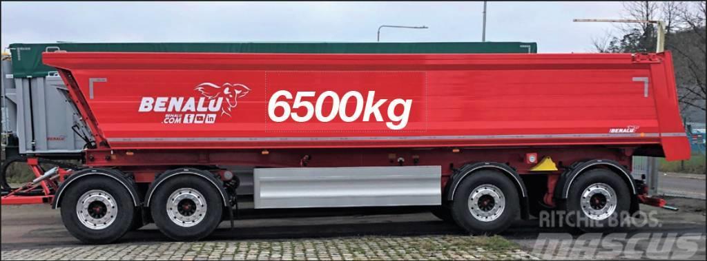 Benalu Siderale 38 ton VIKT 6,5 TON , 30 kbm Tippsläpvagn Tipper trailers
