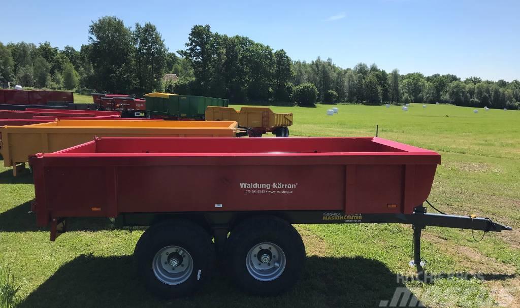 Waldung 7 ton för hjulgrävare Dump trailers