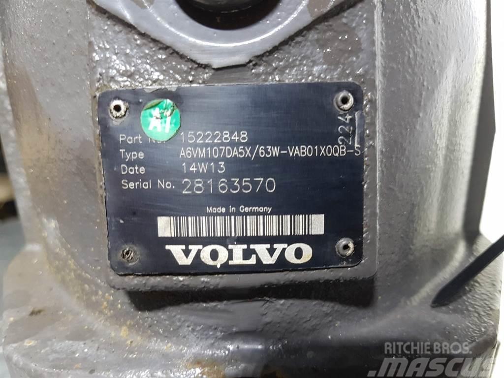 Volvo A6VM107DA5X/63W -Volvo L30G-Drive motor/Fahrmotor Hydraulics