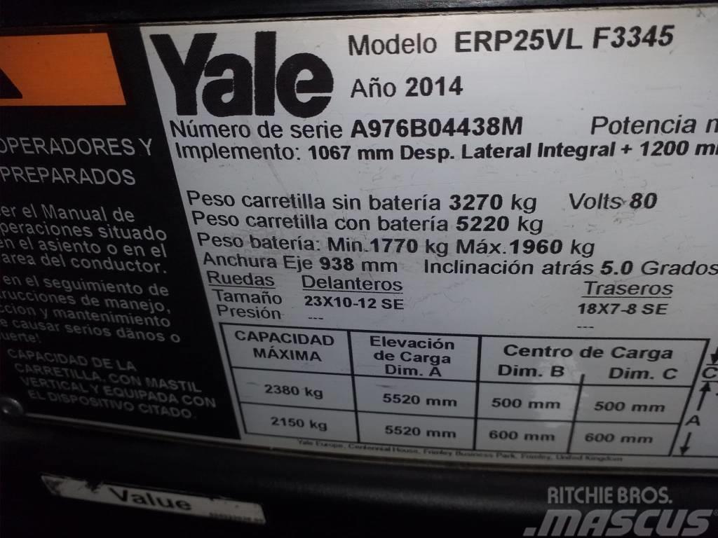 Yale ERP25VL Electric forklift trucks