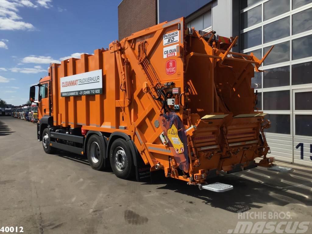 MAN TGS 28.360 VDK (9m³+13m³) SULO weighing system Waste trucks