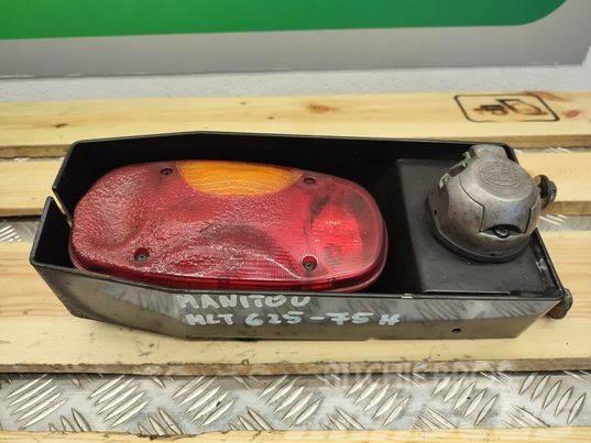 Manitou MLT 625-75H rear lamp Cabins and interior