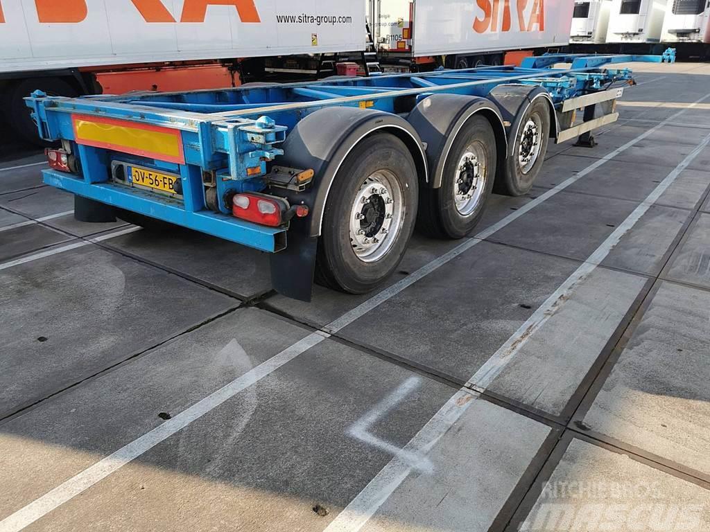 Van Hool MULTI HIGH CUBE mb disc brakes Containerframe semi-trailers