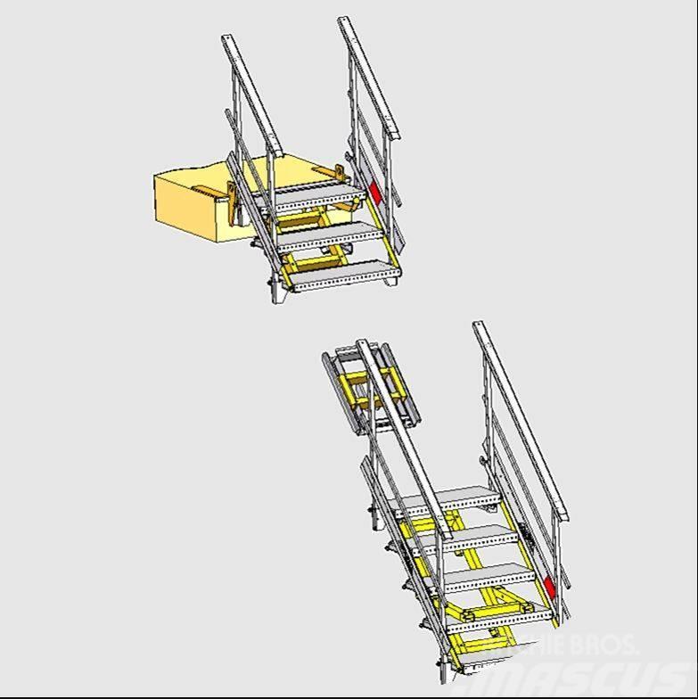  Escalier ANOXA EMAP 3 Marches Scaffolding equipment