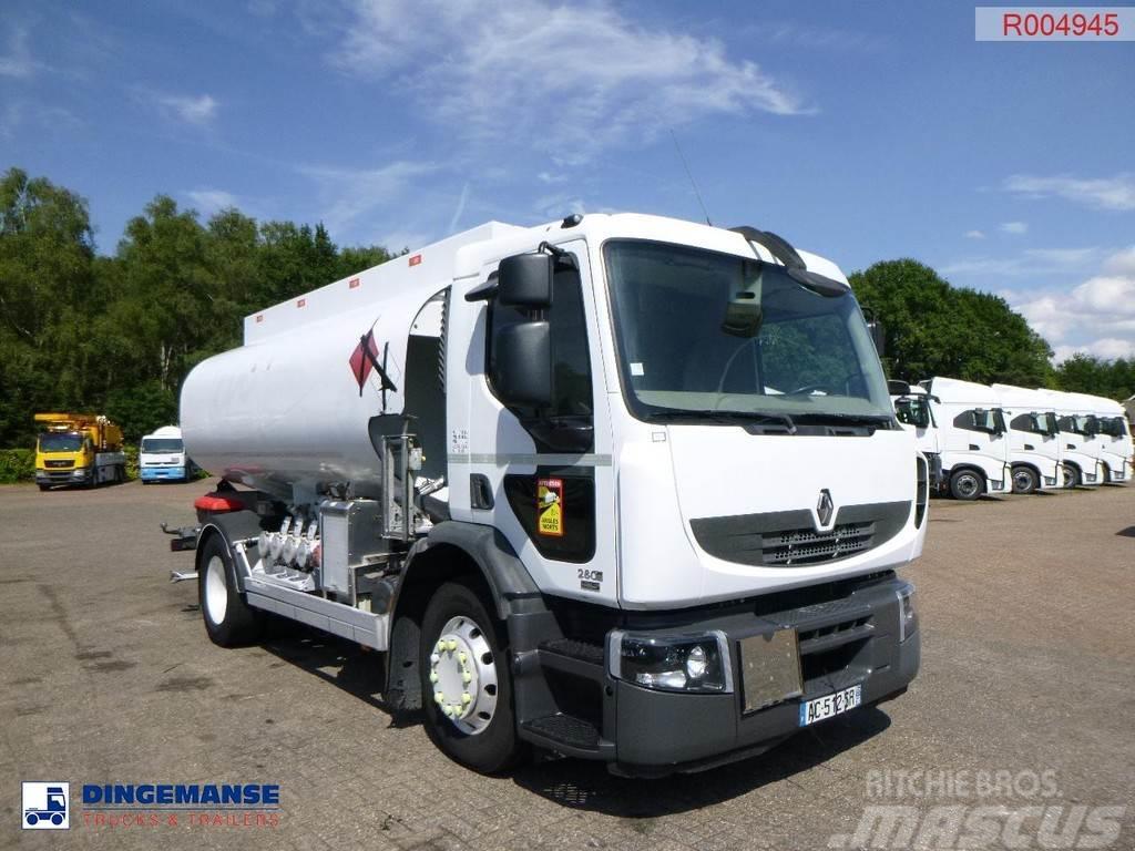 Renault Premium 280 dxi 4x2 fuel tank 13.6 m3 / 4 comp Tanker trucks