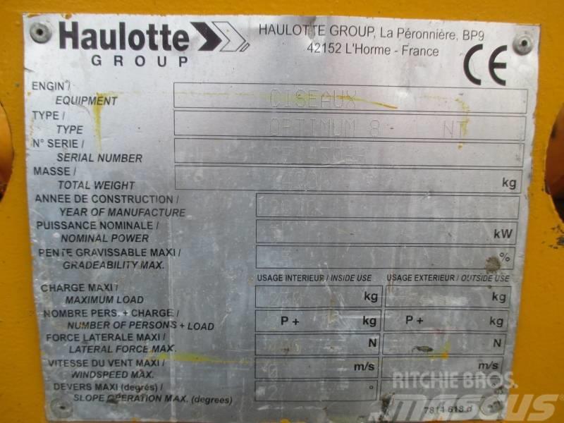 Haulotte Optimum  8 Scissor lifts