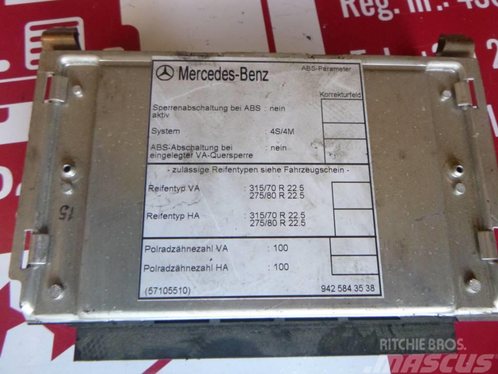 Mercedes-Benz Actros 18.43 ABS control unit 000 446 4514 Brakes