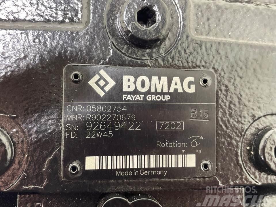 Bomag 05802754-Rexroth R902270679-Drive pump/Fahrpumpe Hydraulics