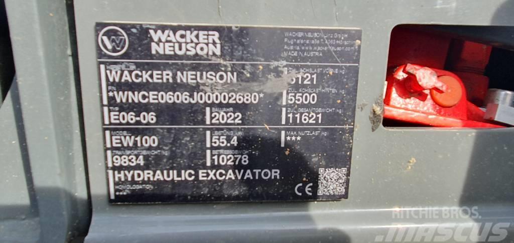 Wacker Neuson EW100 Wheeled excavators