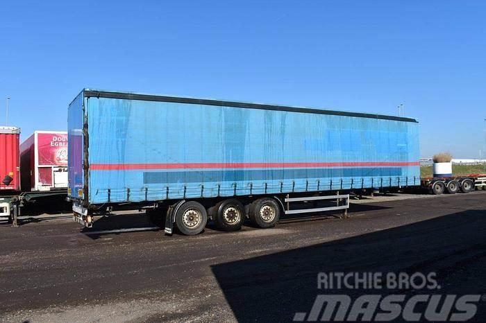  Nordic SAF disc | Galvanised chassis | Anti theft Curtainsider semi-trailers