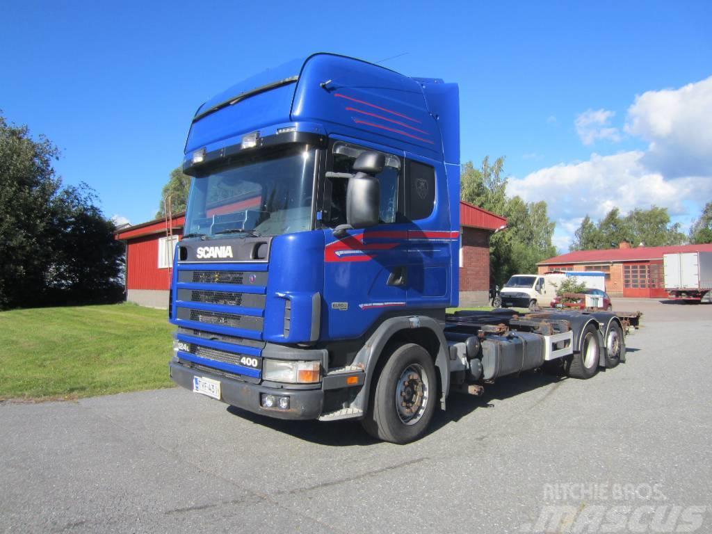 Scania R 124 LB 6X2 4700 Container Frame trucks