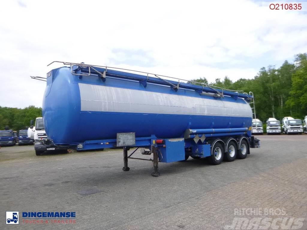 LAG Powder tank alu 55 m3 (tipping) + ADR Tanker semi-trailers