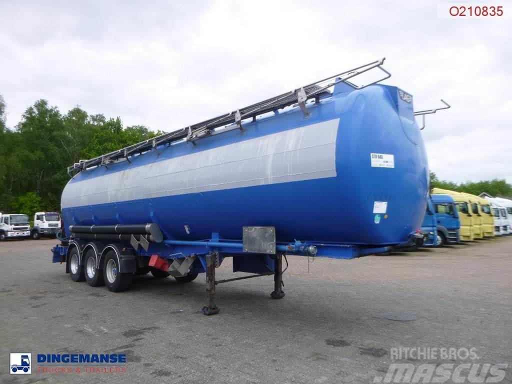 LAG Powder tank alu 55 m3 (tipping) + ADR Tanker semi-trailers