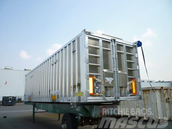 Benalu Bulkcontainer 20,26,30 och 40 fot Containerframe semi-trailers