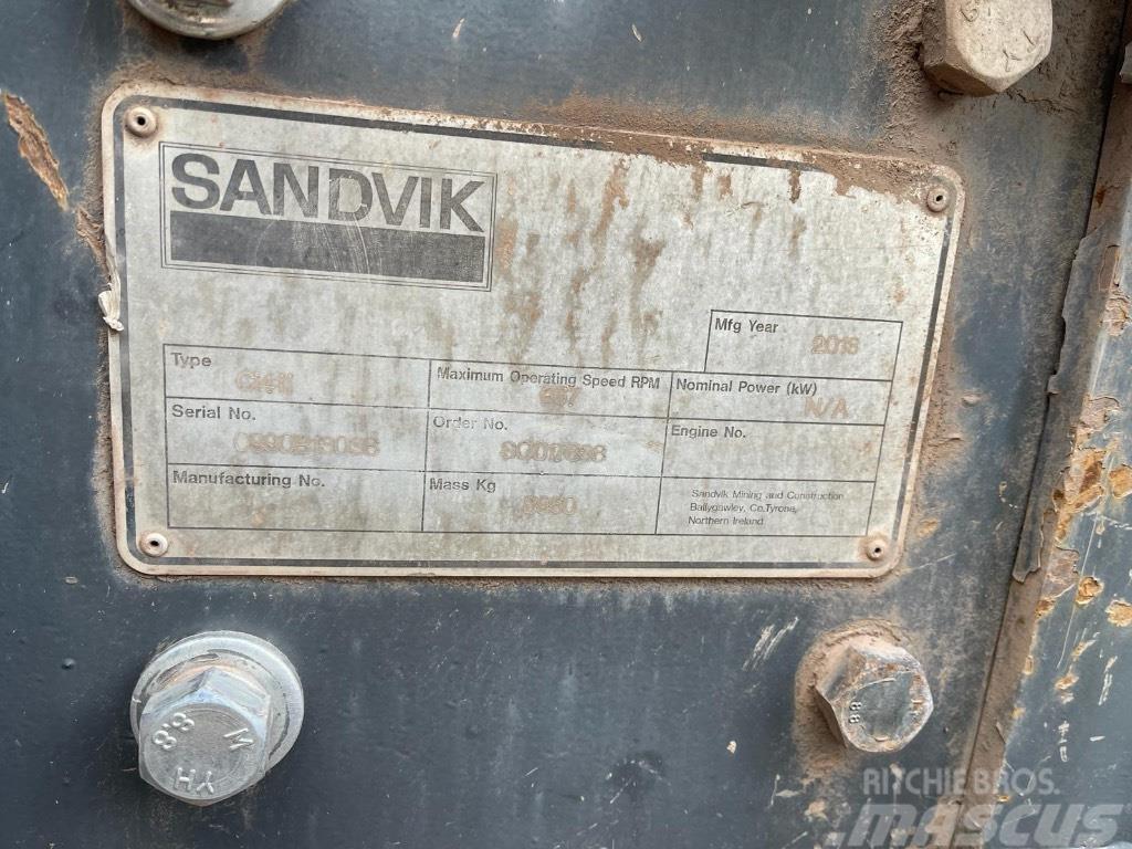 Sandvik QI 341 Mobile crushers