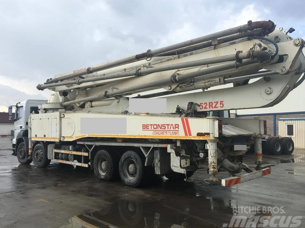 Betonstar 52M-5RZ Concrete pump trucks