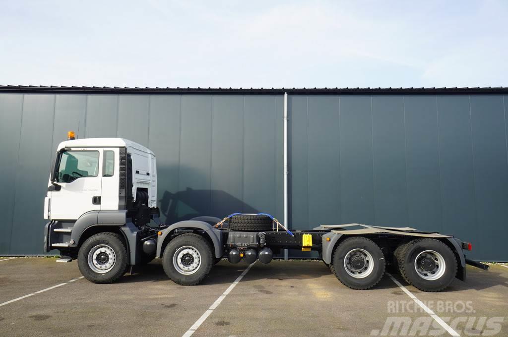 MAN TGS41.400 8X4 BB-WW NEW UNUSED CHASSIS EURO3 Chassis Cab trucks