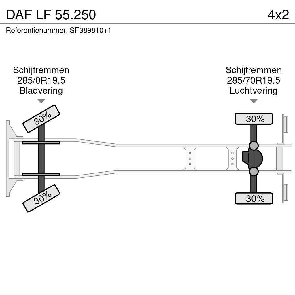 DAF LF 55.250 Curtainsider trucks