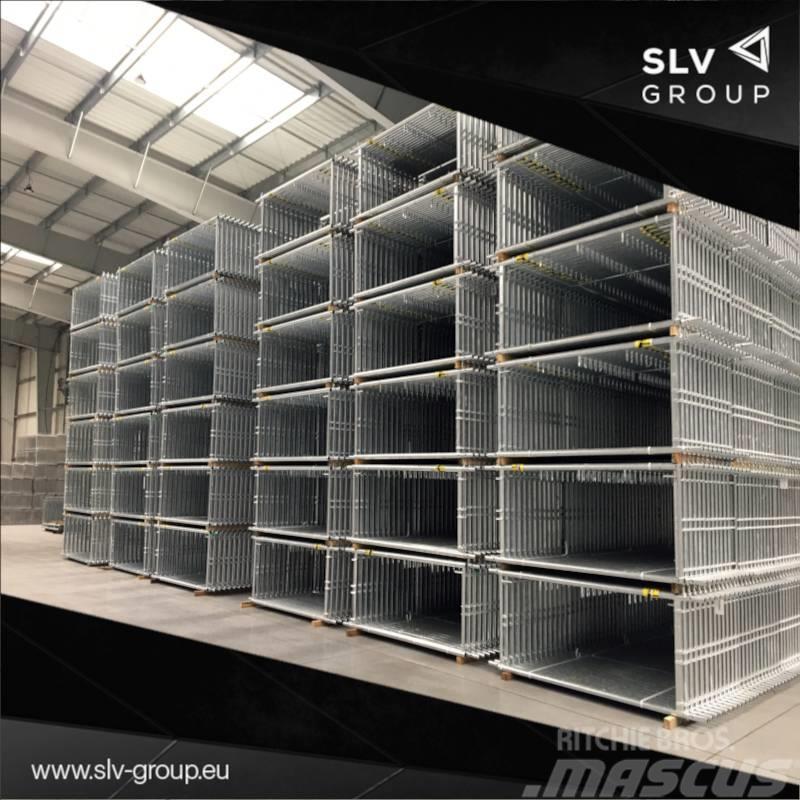 SLV-GROUP Gerüst Fassadengerüst T.Plettac 226,8m2 Scaffolding equipment