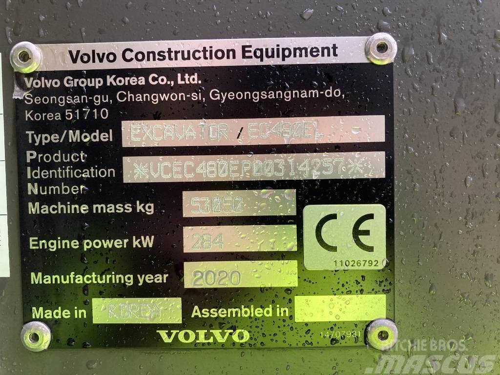  UTLEIE: Volvo EC480EL Long Reach Long reach excavators