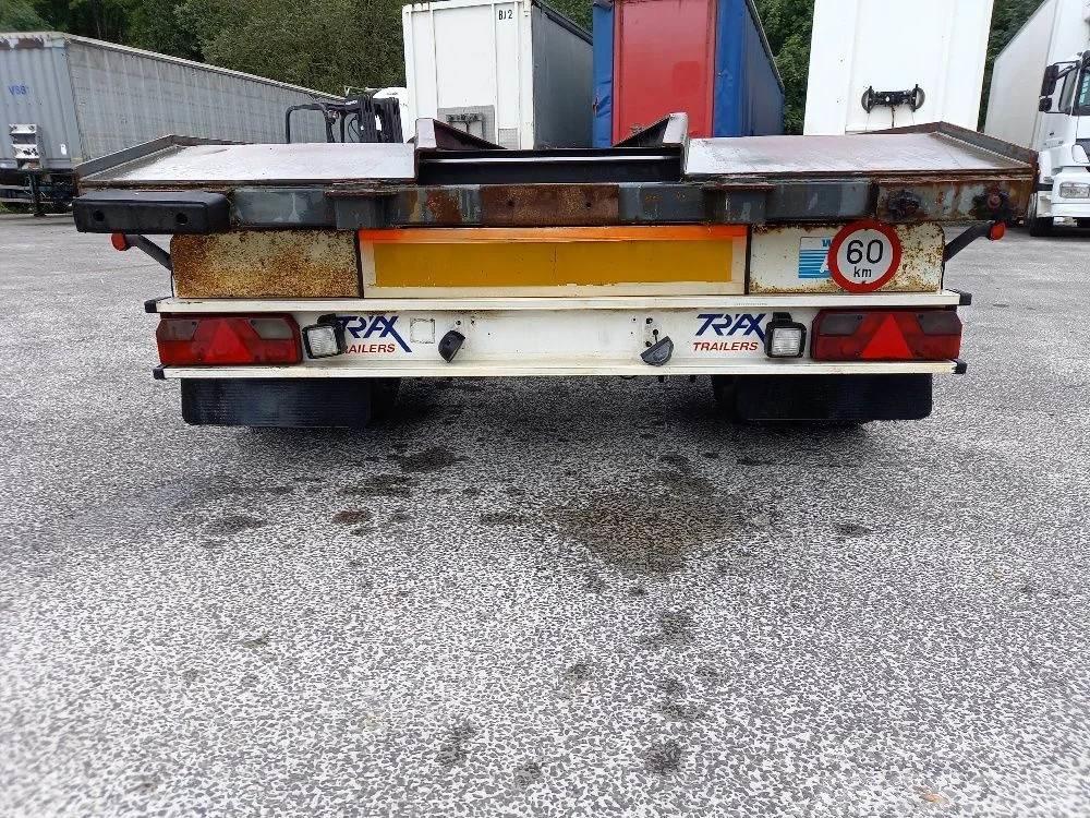 Trax 2 AXLES Containerframe trailers