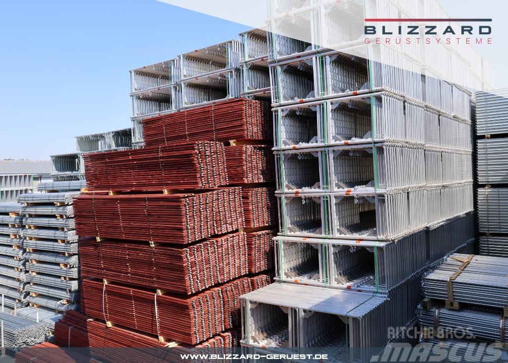  435,87 m² Stahlgerüst *NEU* mit Robustboden Blizza Scaffolding equipment