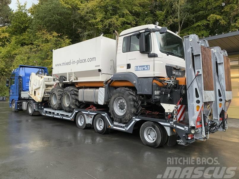 Humbaur 3-axle Trailer Low loader-semi-trailers