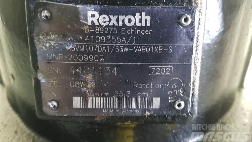 Ahlmann AZ14-Rexroth A6VM107DA1/63W-VAB01XB-S-Drive motor Hydraulics