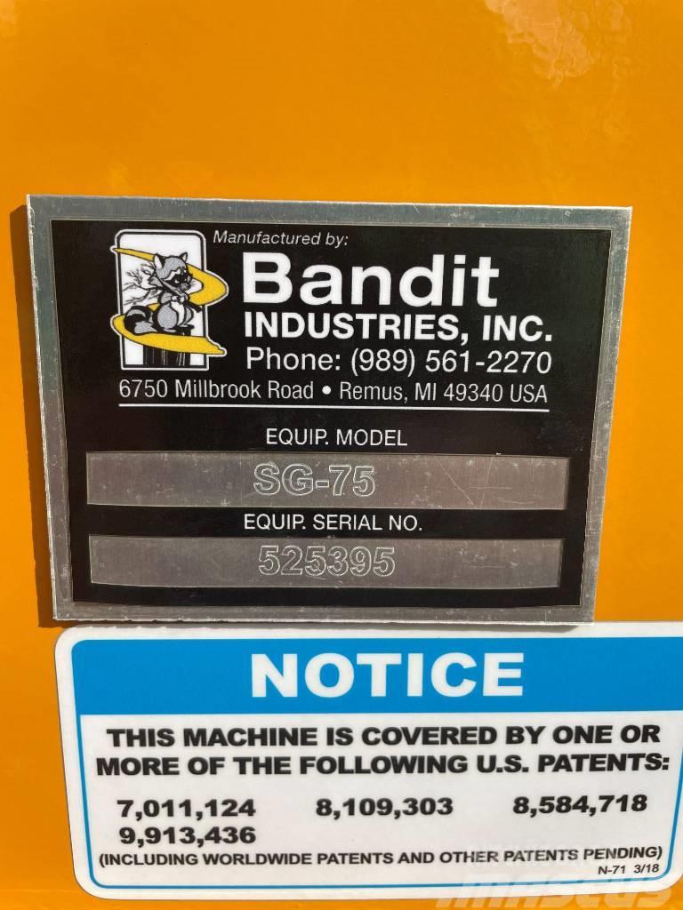 Bandit SG-75 Stump grinders